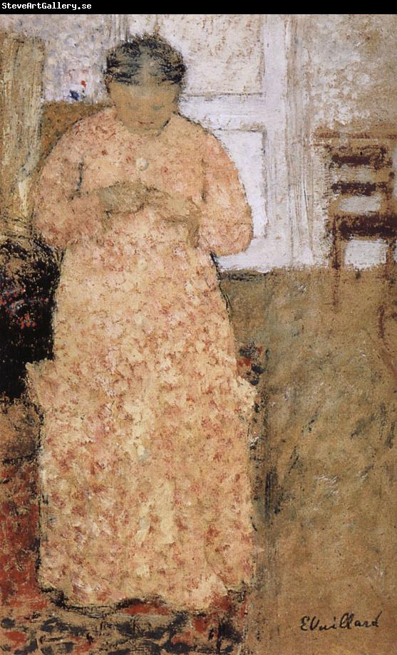 Edouard Vuillard Pink clothes women